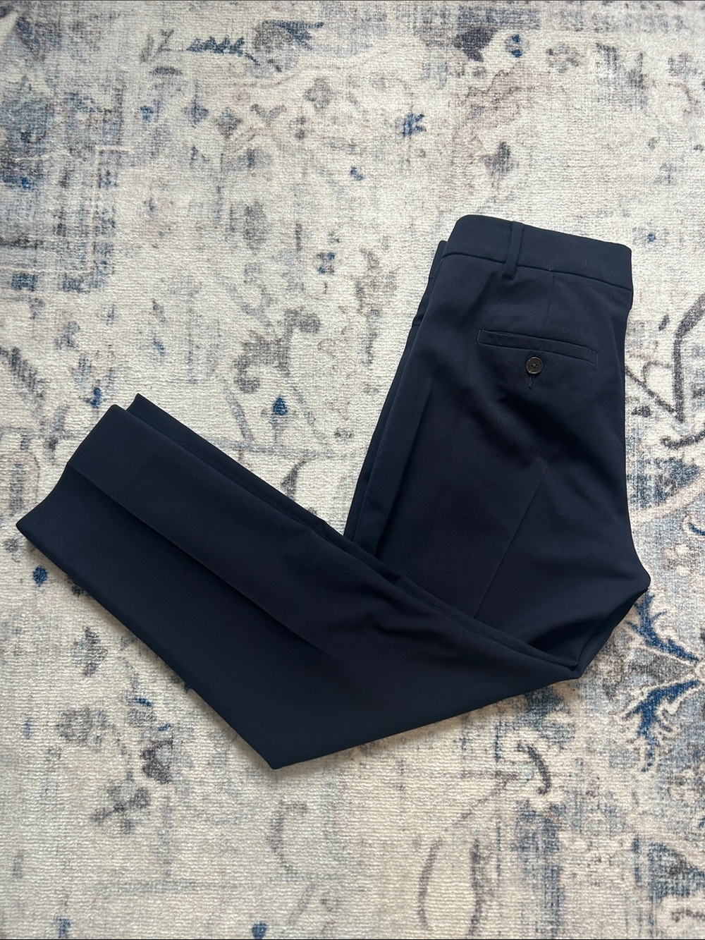 Banana Republic Italian Wool Navy Pants (petite 2)